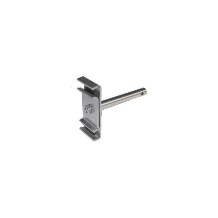 SS Double clamp with rod (XS09)